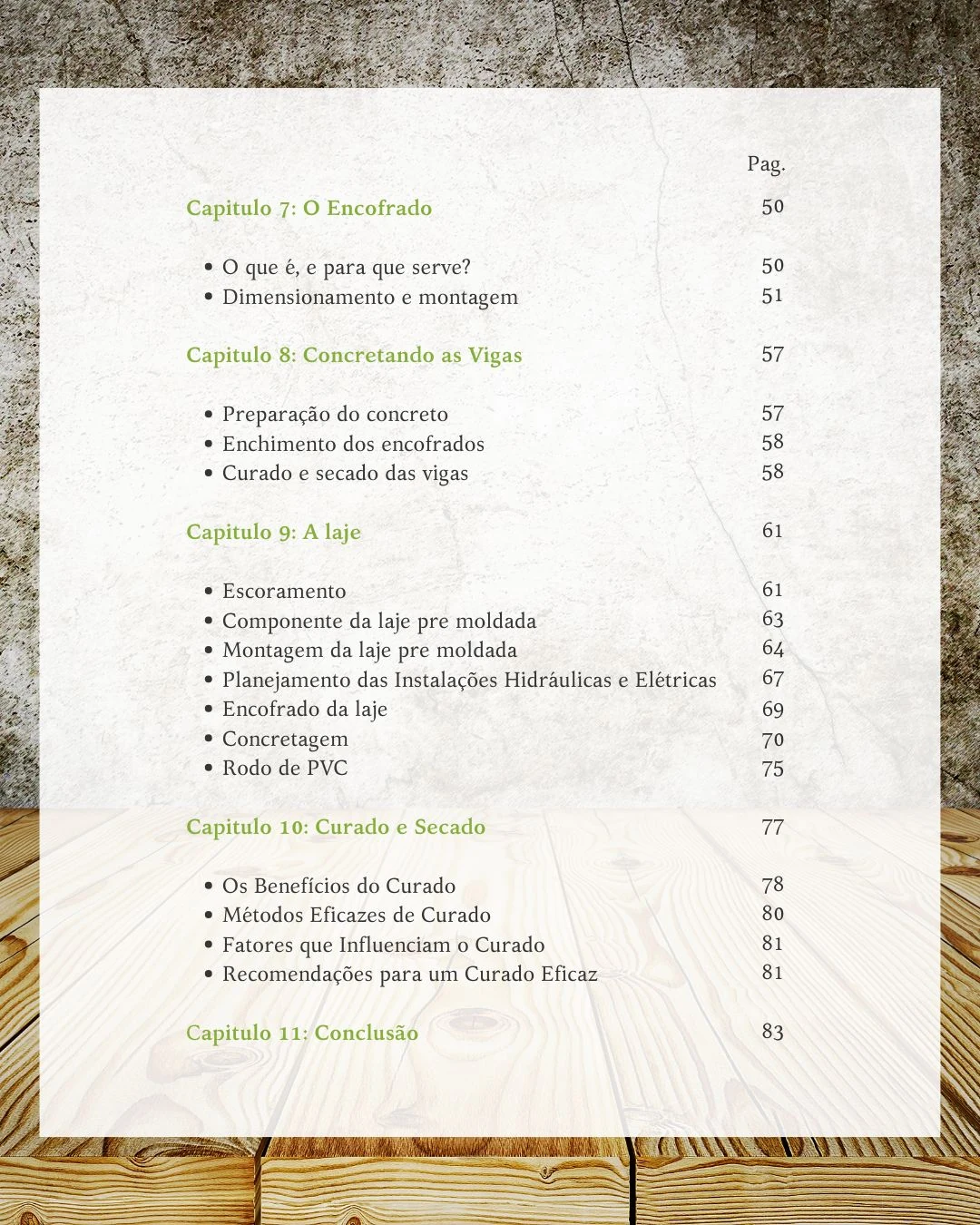 Índice do E-BOOK N°1 — parte 3