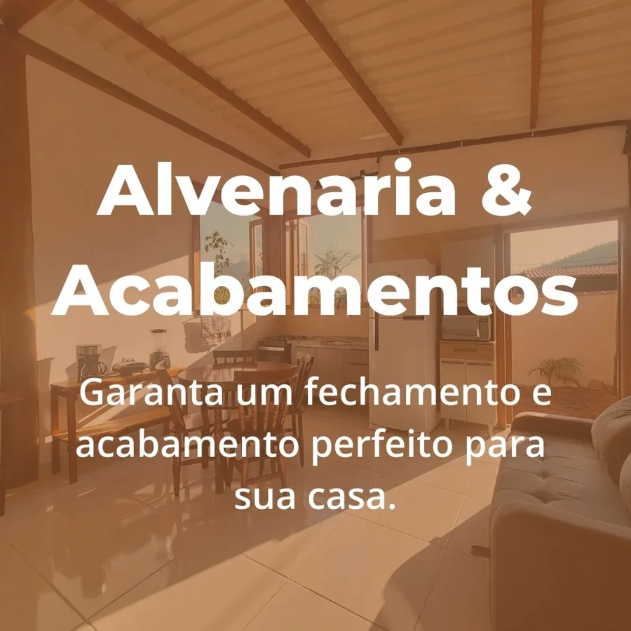 Alvenaria & Acabamentos: fechamento e acabamento perfeito para sua casa