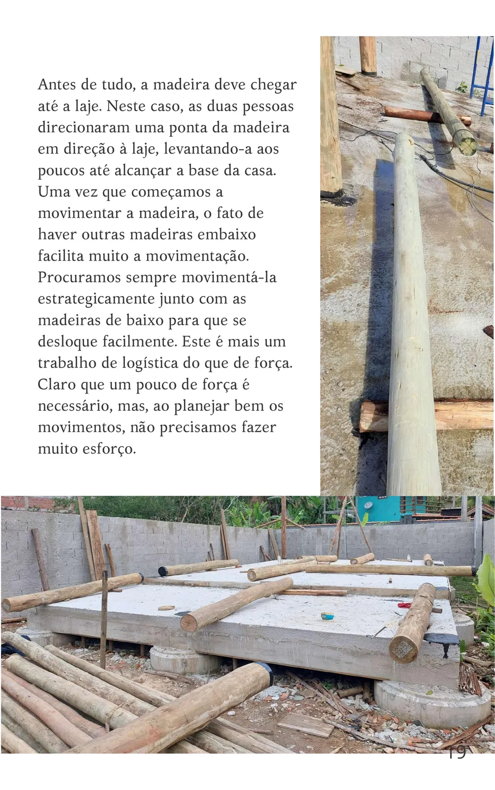 Como levar os pilares até a laje com segurança